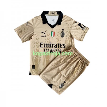 Billiga Fotbollströjor AC Milan Special Målvakt Barn Hemma tröja 2022/23 Kortärmad